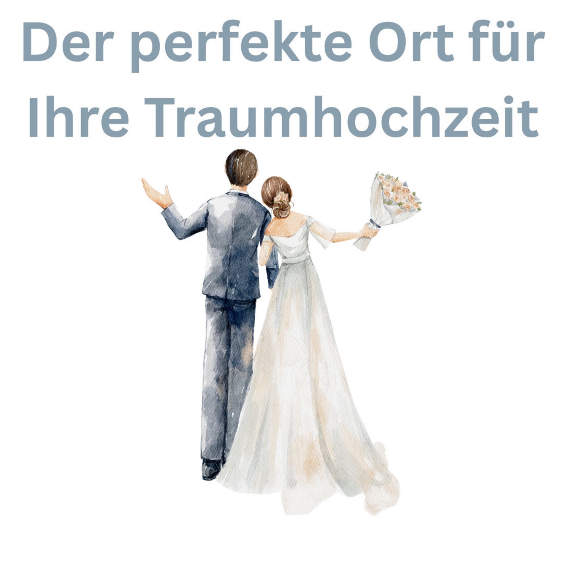 Hochzeitspaar gemalt